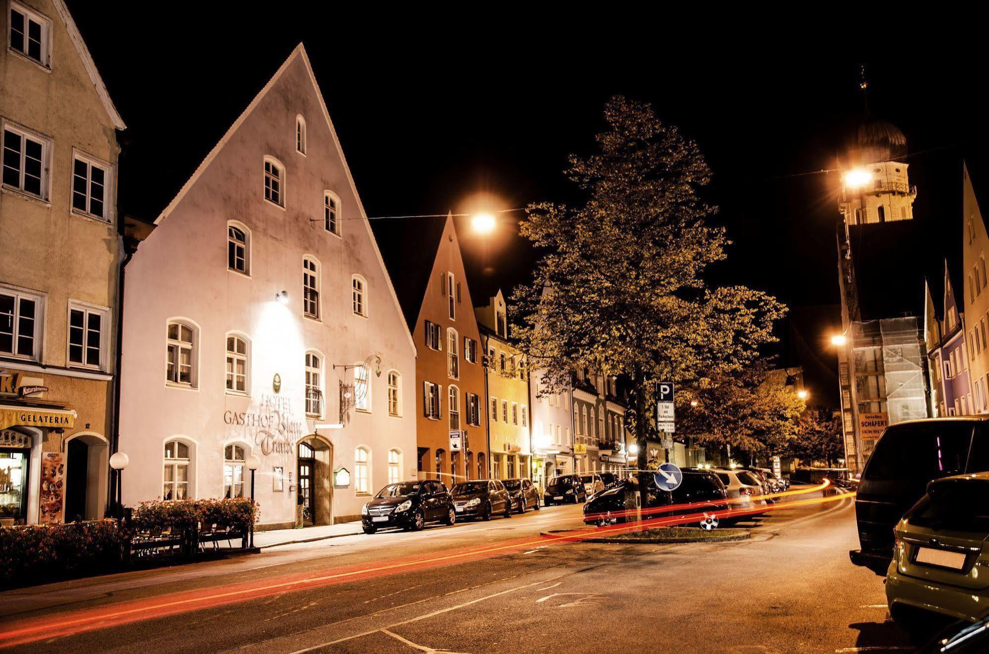 Hotel Blaue Traube Schongau Buitenkant foto